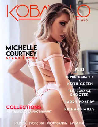 Archived portrait magazine cover with a printed Beans Fotos credit